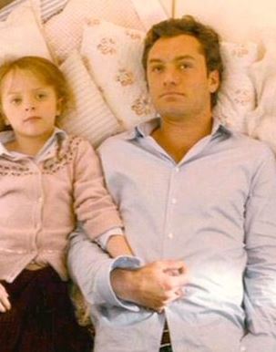 Miffy starred alongside Jude Law - who played her dad