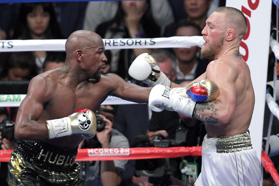 Mayweather retired as a pro after beating Conor McGregor 