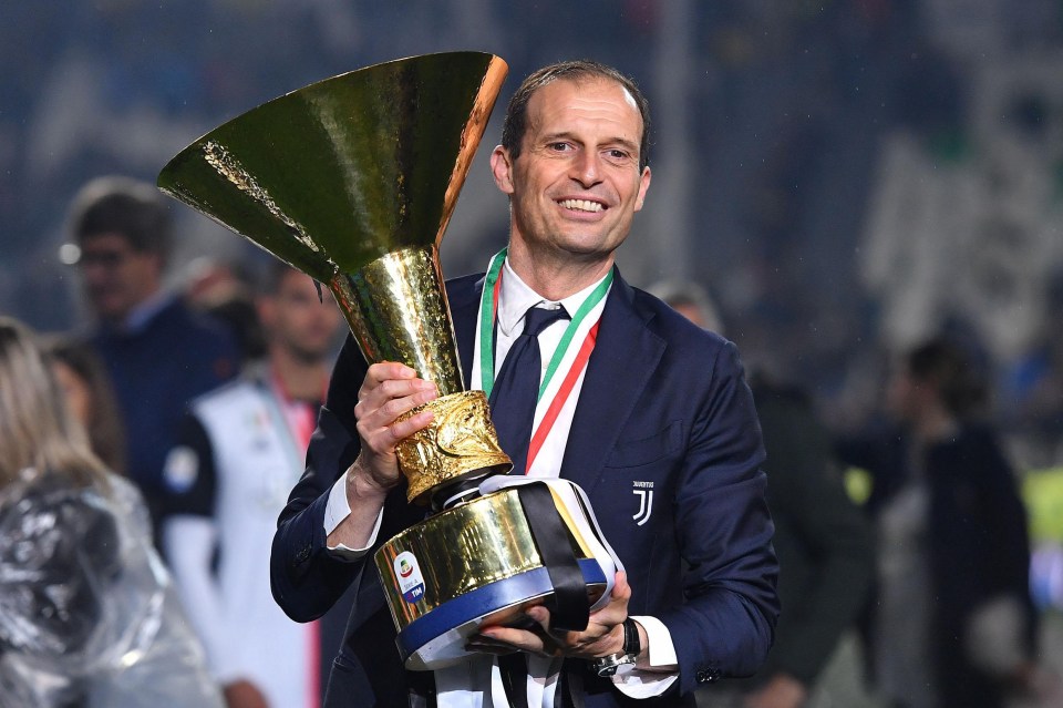 Massimiliano Allegri has won a whole host of trophies in Italy