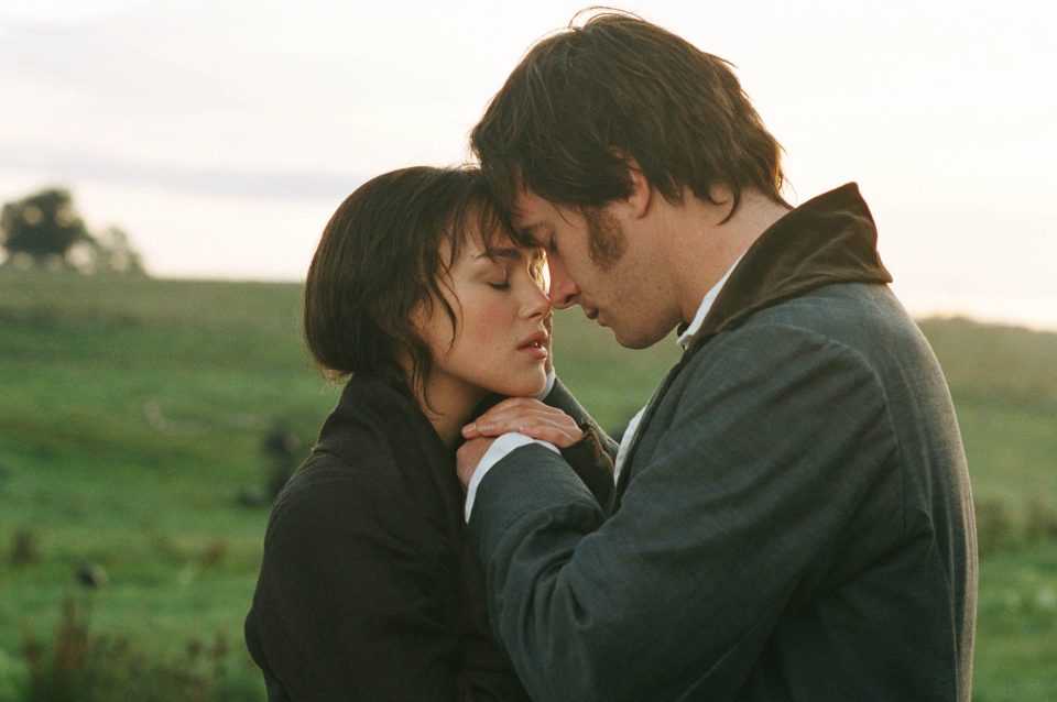  Keira Knightley and Matthew Macfadyen star in the 2005 adaptation of Jane Austen's classic