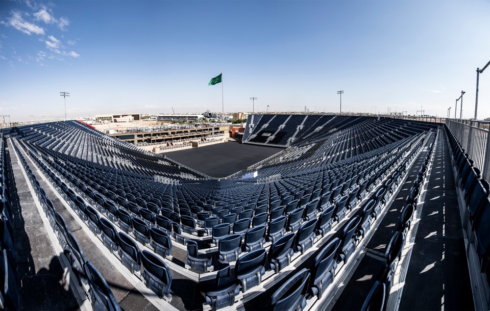 Saudi Arabia built this venue for Joshua vs Ruiz II