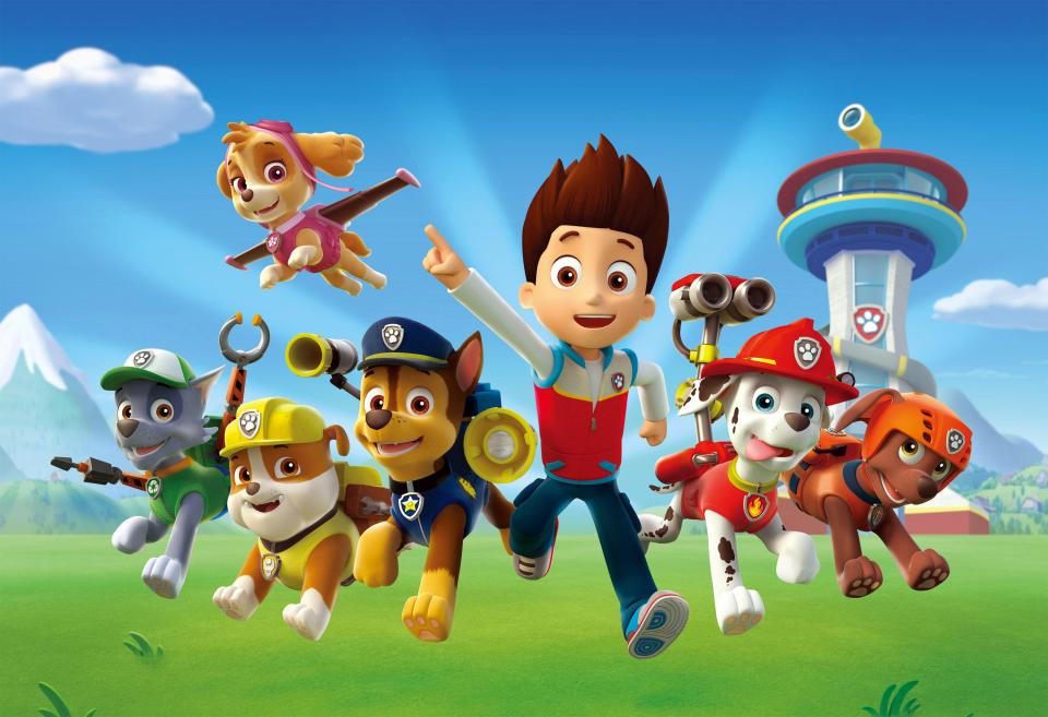 Researchers also studied six TV series, including Paw Patrol, and found 454 painful incidents in 52 hours