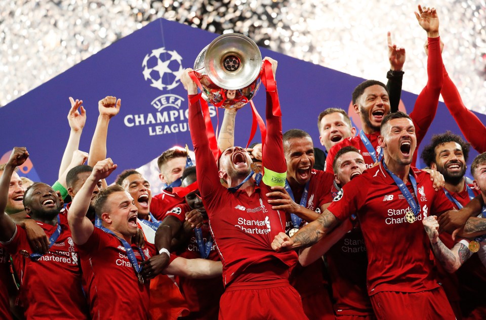 Liverpool beat Tottenham in Madrid to claim the Champions League 