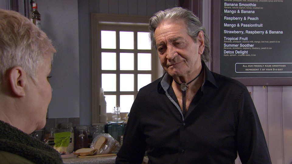 The 82-year-old has played Rodney Blackstock on the ITV soap for 20 years