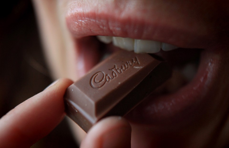 Jennifer felt herself reaching for chocolate more to compensate for not drinking alcohol (stock image)