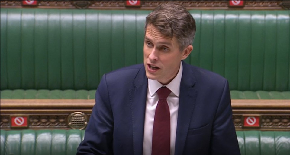 Gavin Williamson stressed keeping kids in school was his top priority