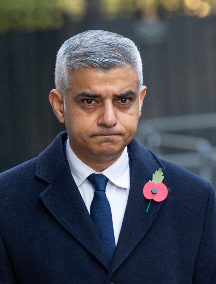 London Mayor Sadiq Khan was one of those who reacted before the link was turned off — with the footage later blocked online