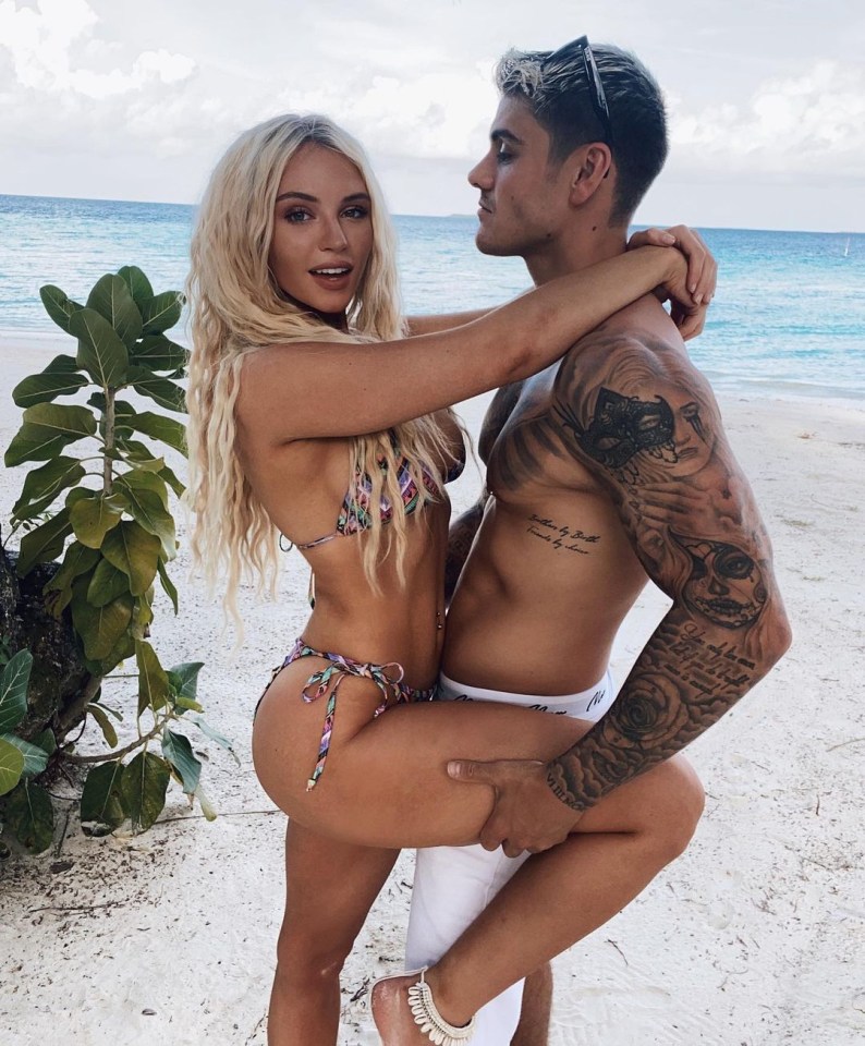 Luke Mabbott has fallen head over heels for Love Island star Lucie Donlan