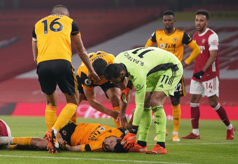 Jimenez will not suffer any consequences of his injury sustained at Arsenal