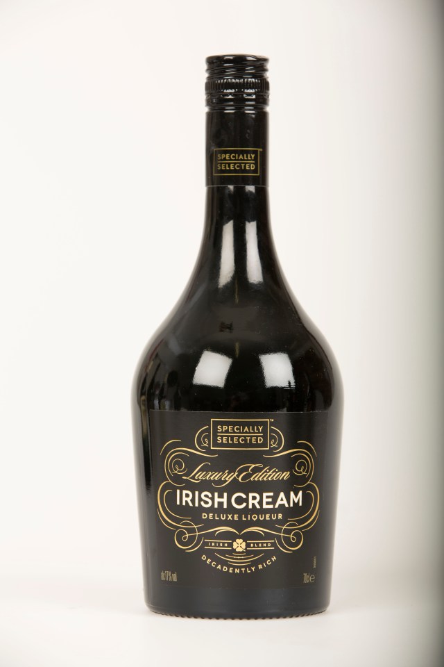 Aldi's Irish cream liqueur had an almost nutty taste to it