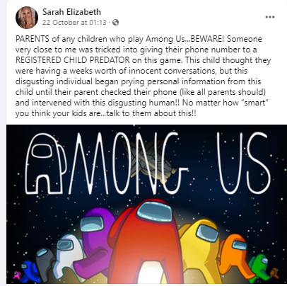 One mum said that their friend was tricked into giving their phone number to a registered child predator