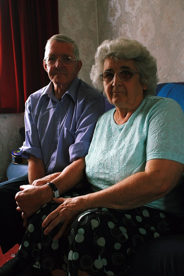 Wendy Knell's parents, Pam and Bill, pictured in 2008