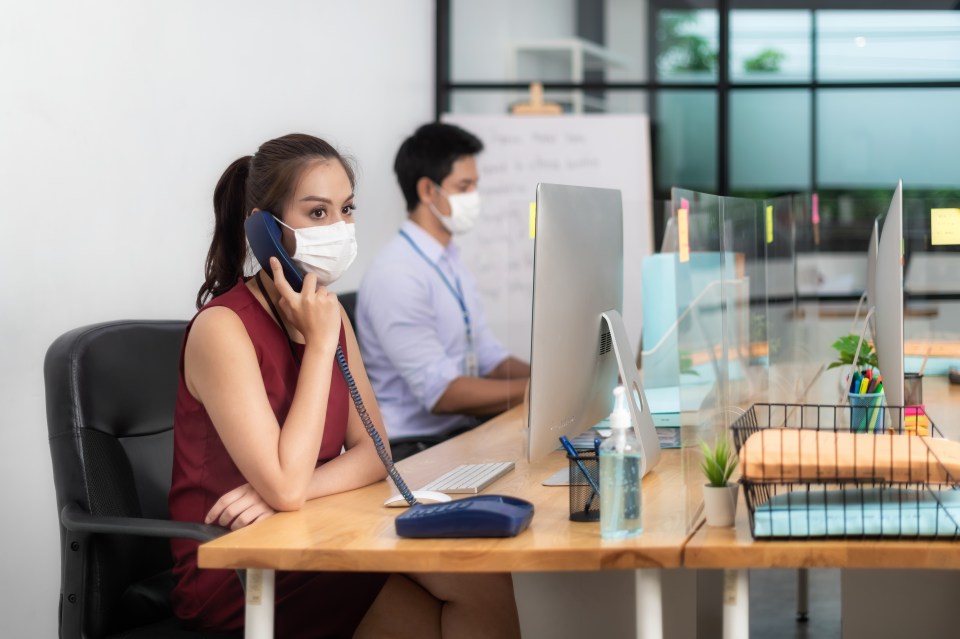 The tech could check if you're wearing a mask at your desk