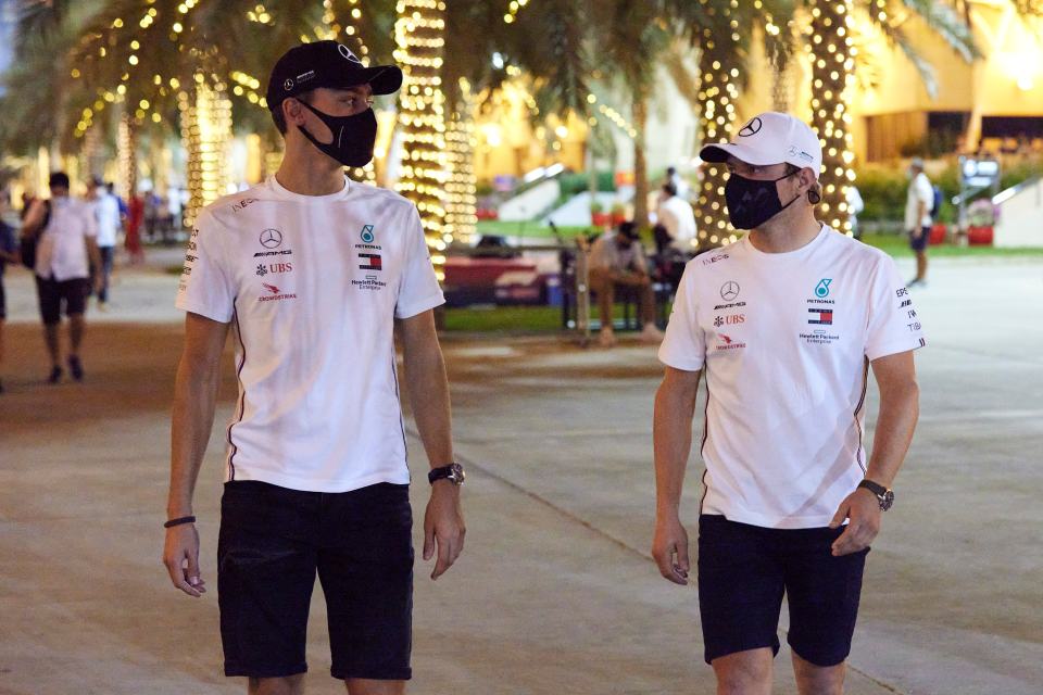 Bottas says Russell's amazing Sakhir GP made him look like 'complete c***'