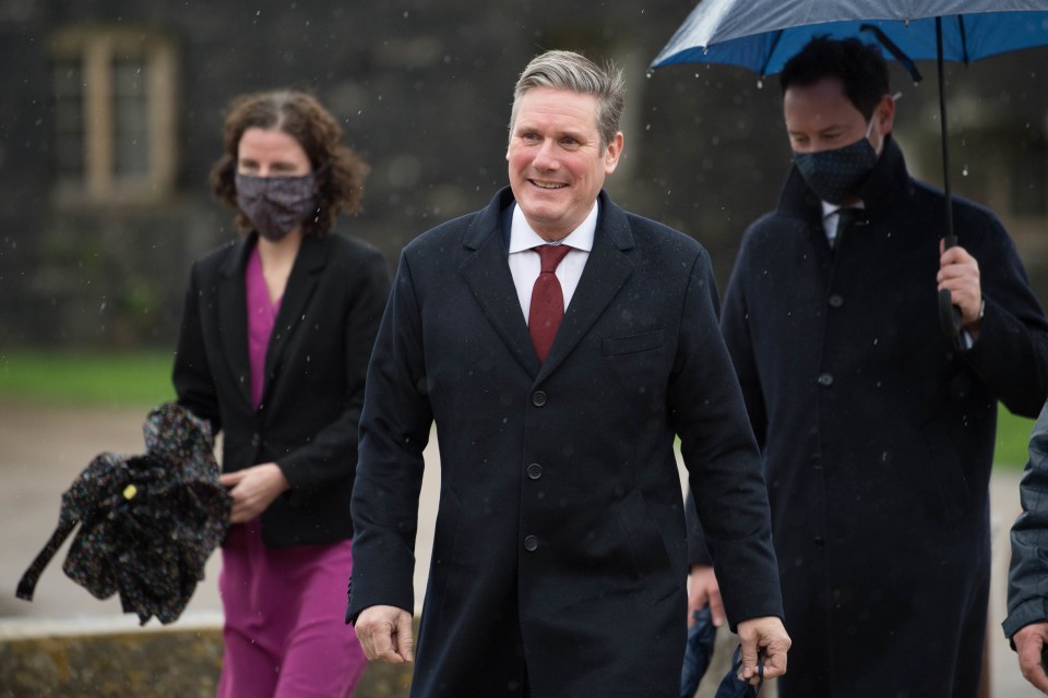 Sir Keir Starmer is isolating after a member of his staff tested positive for coronavirus