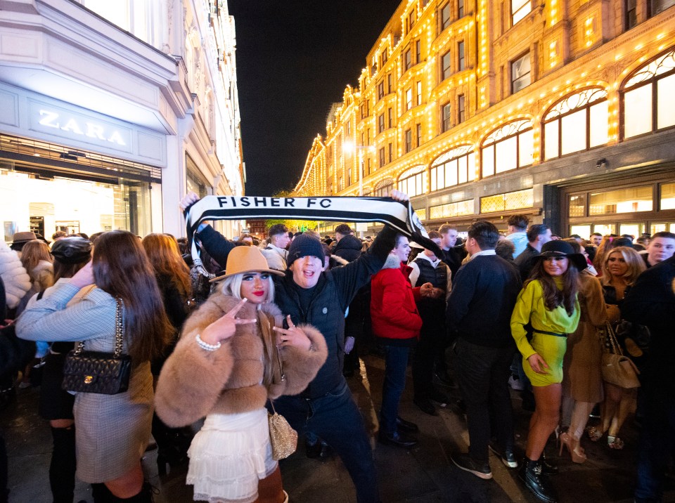 Harrods has recently reopened following the end of England's second coronavirus lockdown