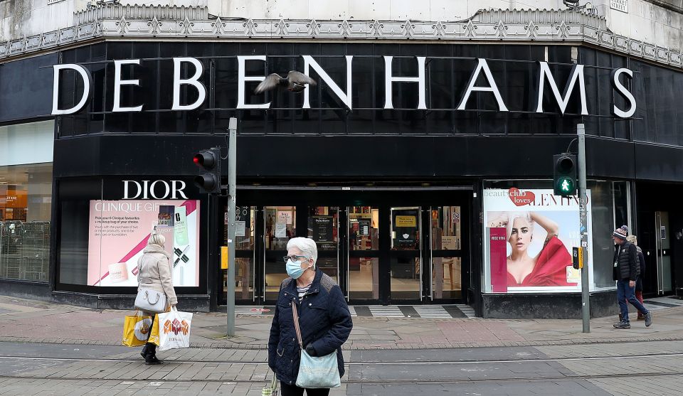 Debenhams has launched its closing down sale with up to 80% off