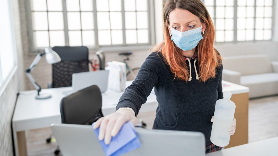 Small business owners are spending more time than ever cleaning their work spaces