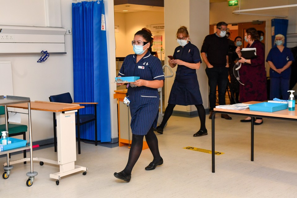 Hero nurses, headed by Matron May Parsons, helped safely inoculate the first patients