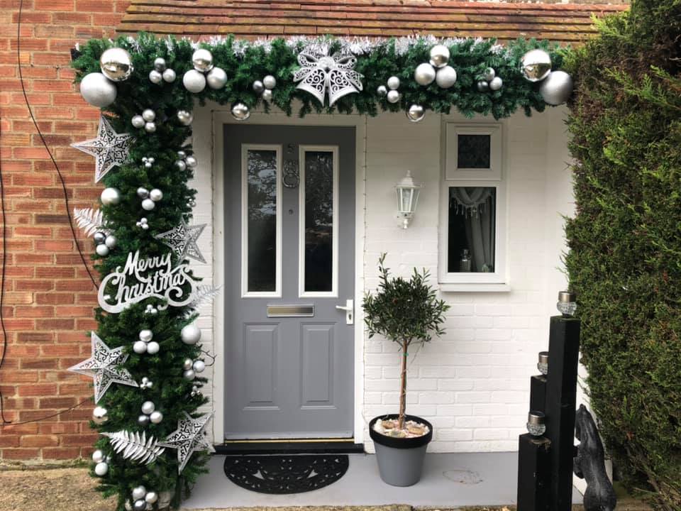 It's no secret that front door decorations have soared in popularity this year