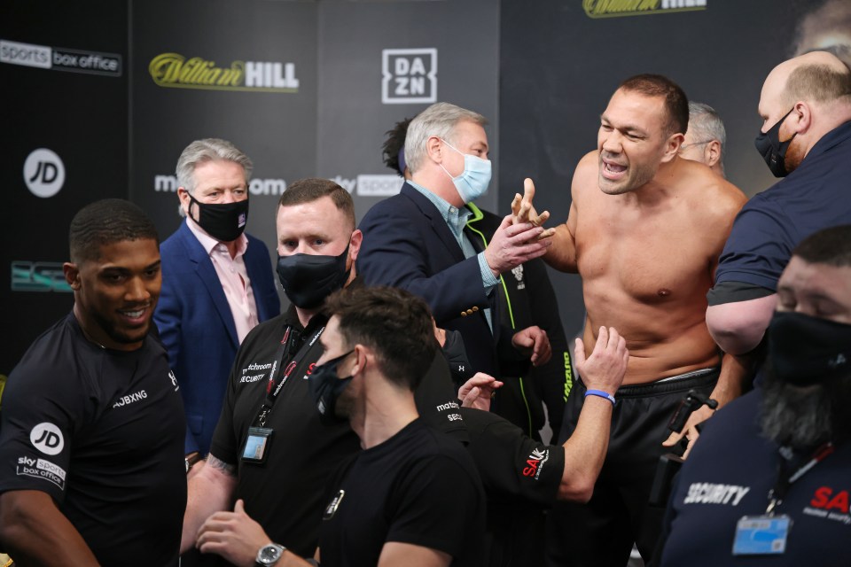 Kubrat Pulev did plenty of talking at the weigh-in with Anthony Joshua but the Brit had the final word come fight night