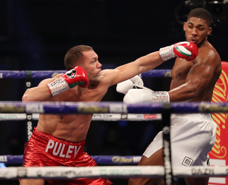 Pulev lands a jab on champion Joshua 