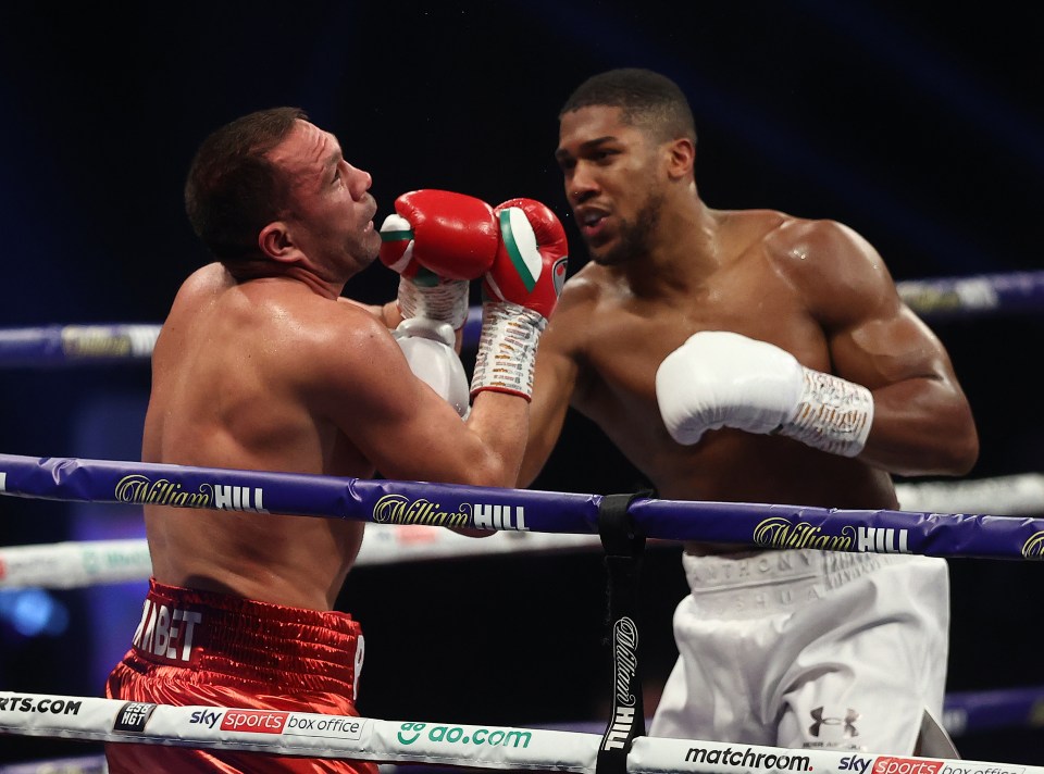 The third round was a torrid one for Pulev as he was floored twice