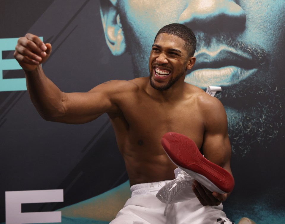 Anthony Joshua beat Kubrat Pulev on Saturday night after knocking the Bulgarian out in the ninth round