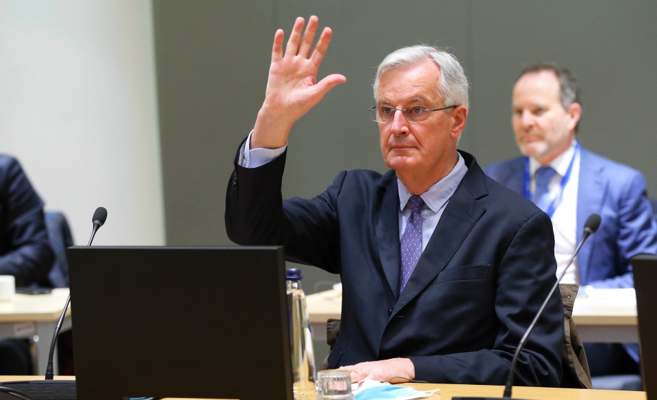 Michel Barnier claimed No10 was “backtracking” on fishing compromises