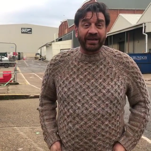 Nick Knowles has set tongues wagging after filming on the James Bond set