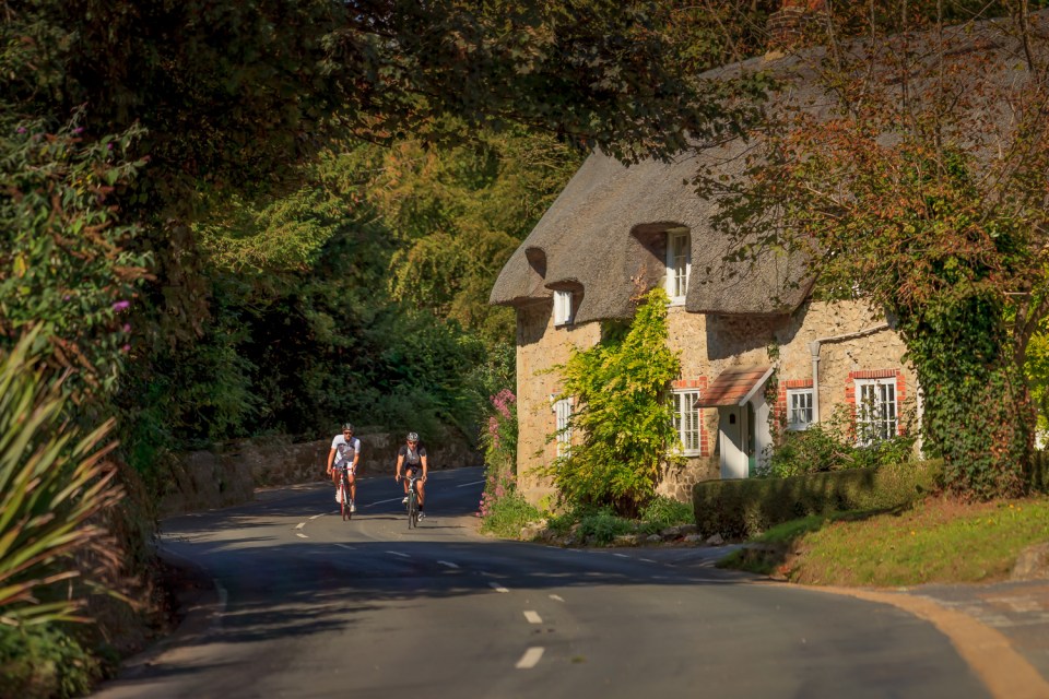 You can take the scenic route or cycle one of the isle's splendid walking paths