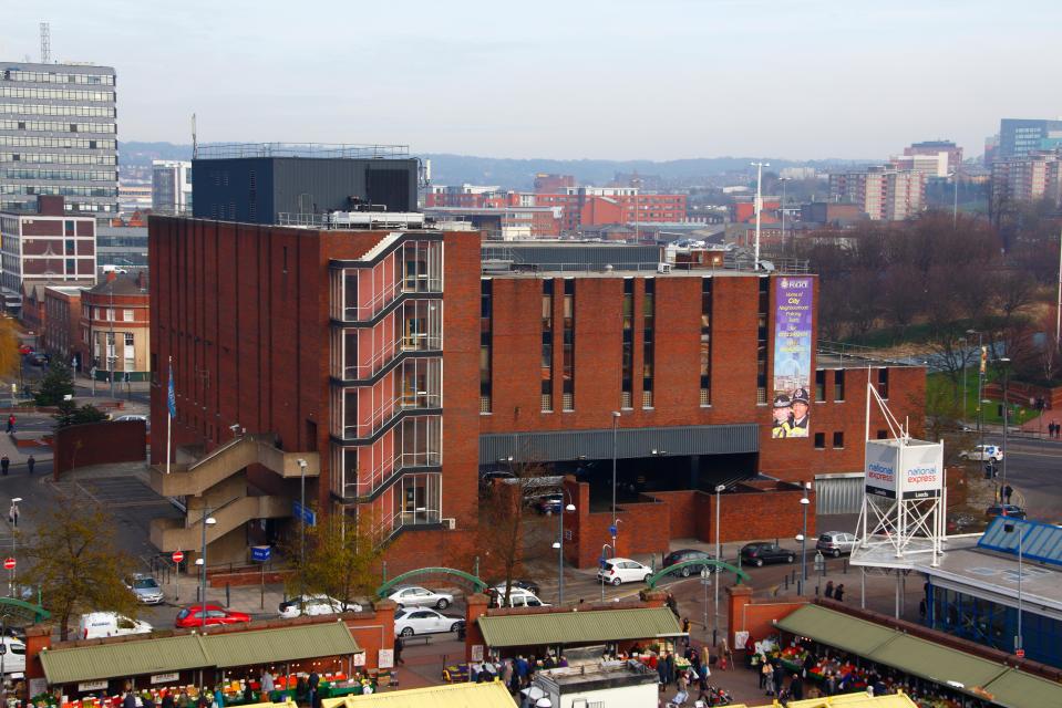 Millgarth Police Station in Leeds, the headquarters of the Ripper investigation - its floors needed reinforcing because of the weight of the investigation's vast paperwork