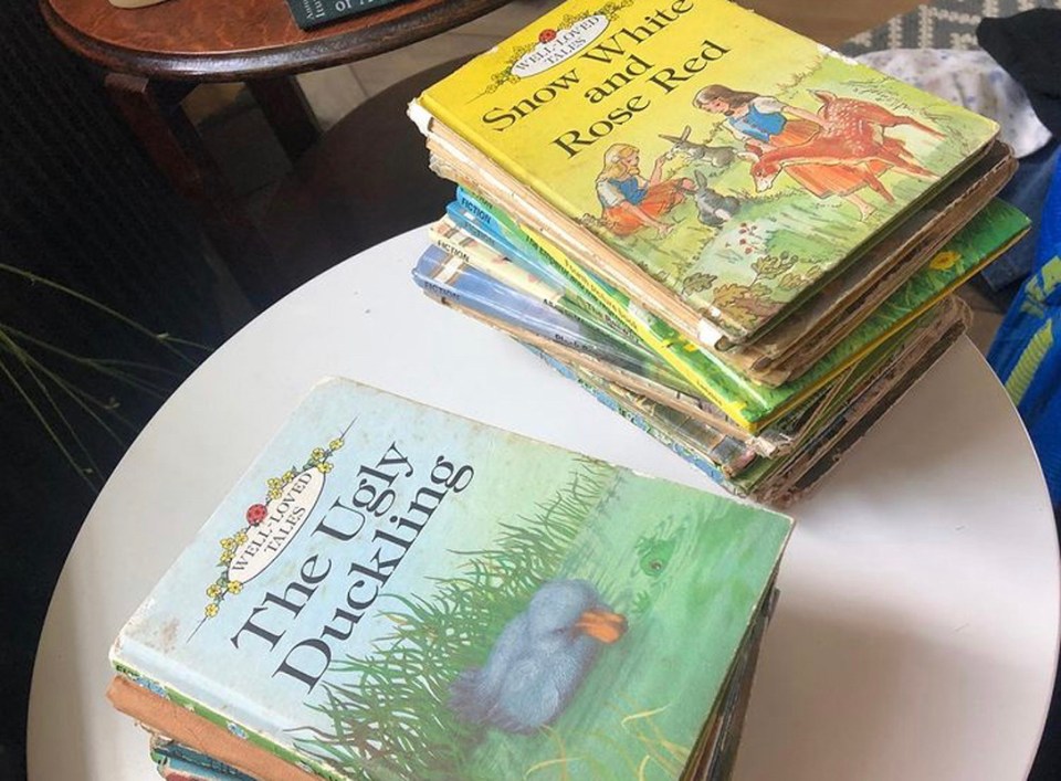 Alix's haul of classic vintage childrens' books 