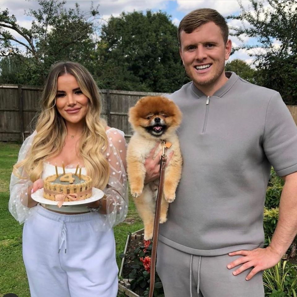 Georgia and boyfriend Tommy Mallet announced they are expecting their first child