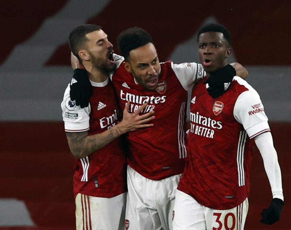 Pierre-Emerick Aubameyang scored as Arsenal drew 1-1 with Southampton