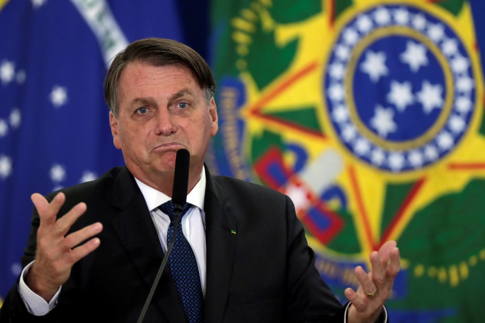 Jair Bolsonaro said drug giant Pfizer won't take 'responsibility' if the vaccine turns people into 'crocodiles'