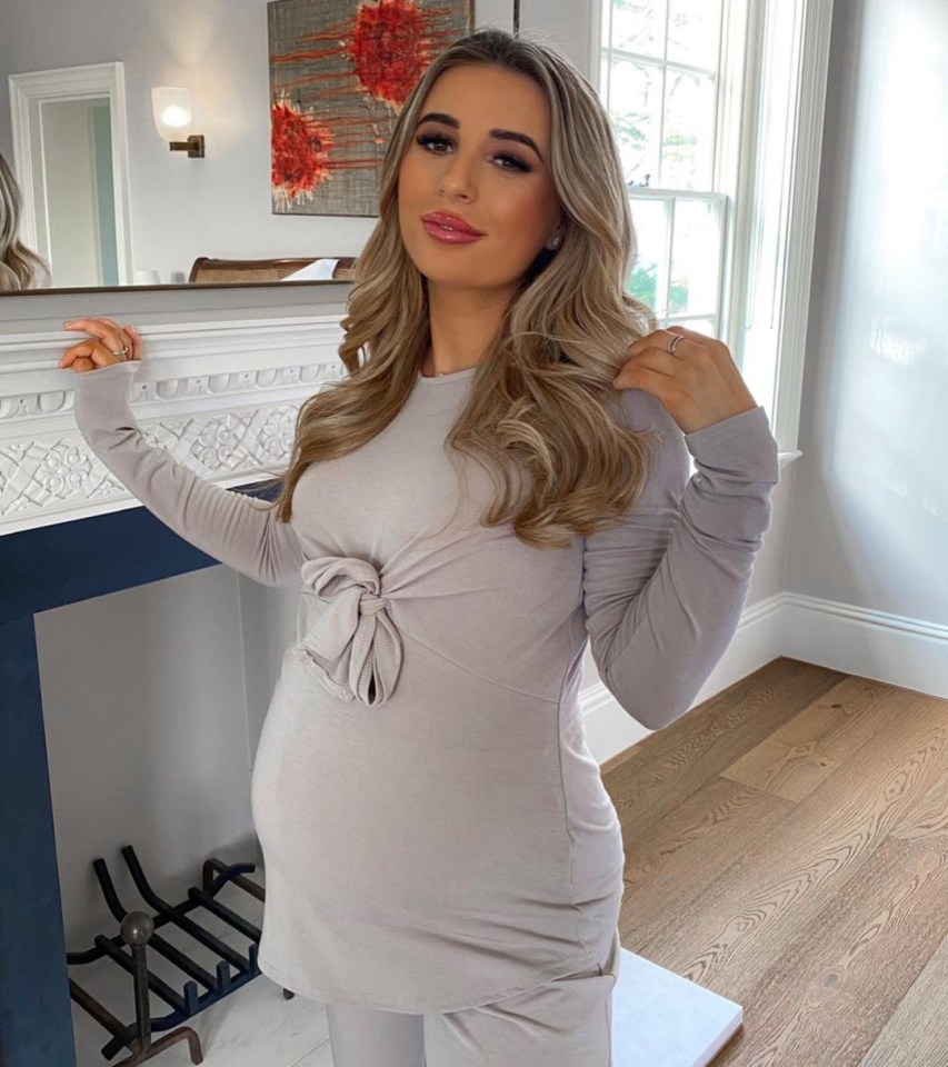 The mum-to-be faced speculation she had already given birth