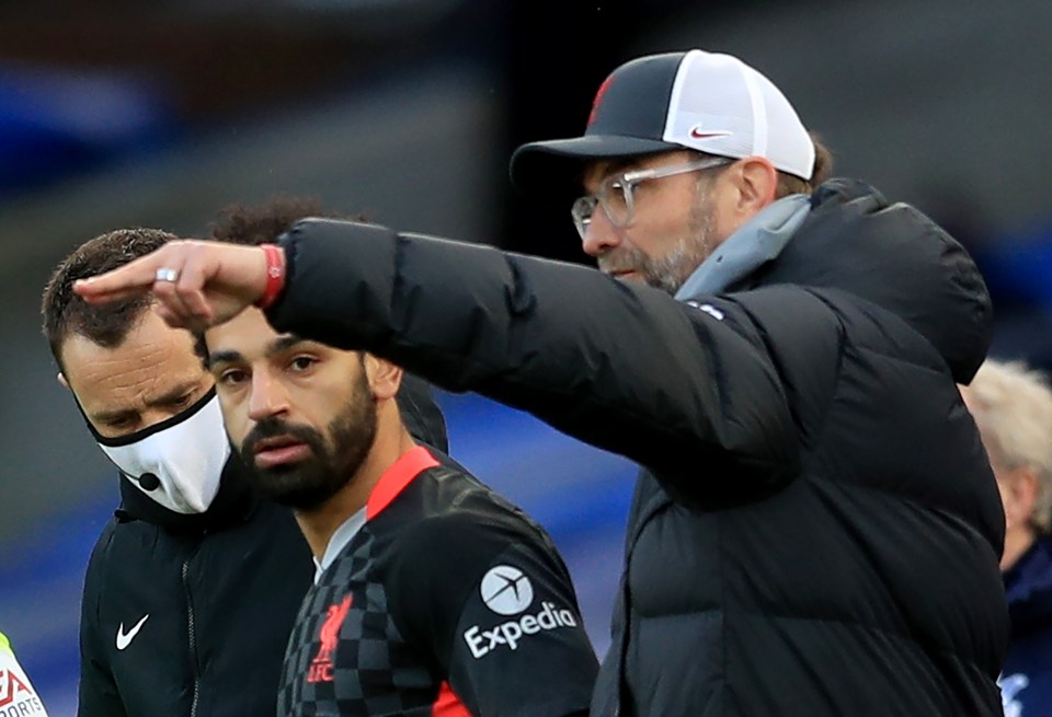 Mohamed Salah started the 7-0 win against Crystal Palace on the bench in the wake of his comments