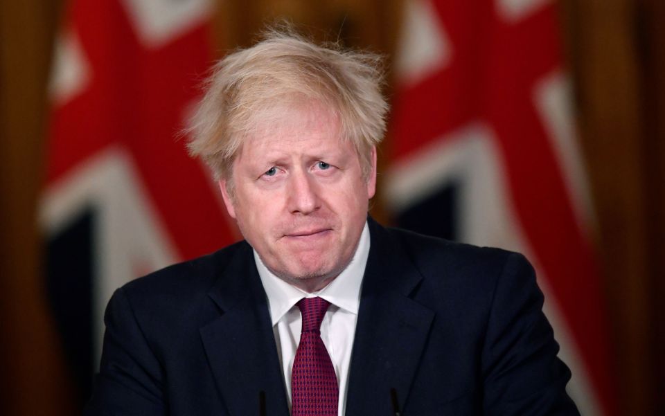 PM Boris introduced the new rules on Saturday 