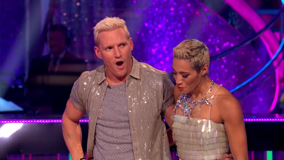 Jamie Laing was praised for his 'fight back energy'