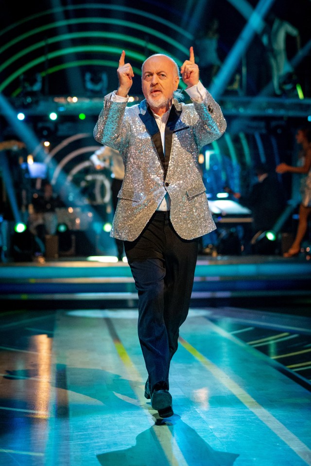 Bill was a dancing novice before his time on Strictly