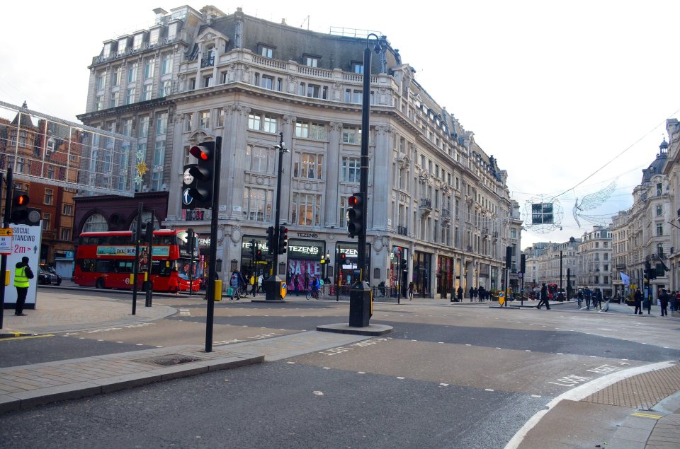 The streets would usually be heaving with shoppers this time of year