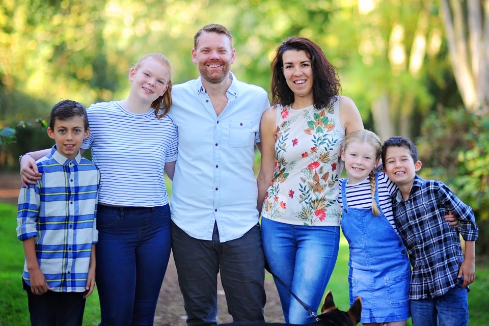 The family with enjoy Christmas at their Lowestoft home