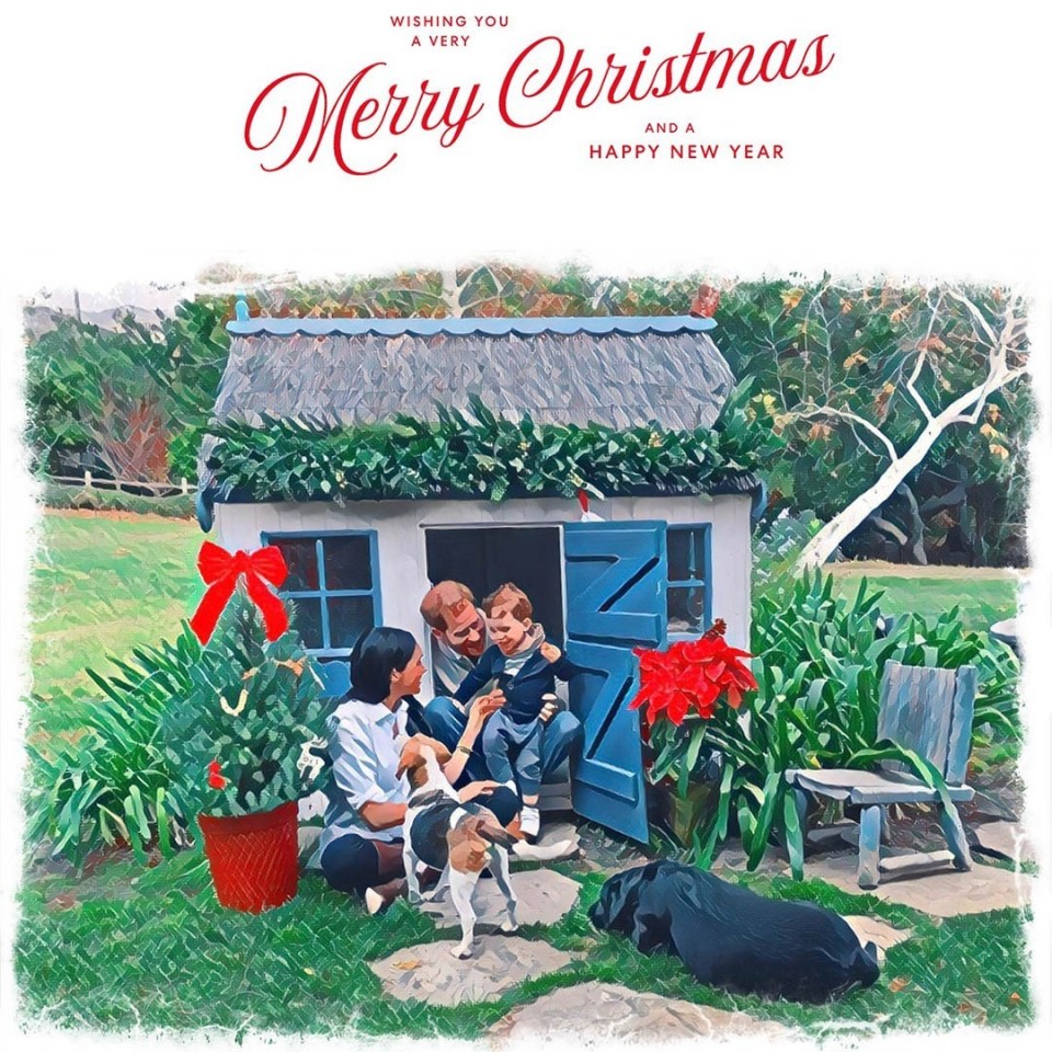 Meghan Markle and Prince Harry released their hotly-anticipated Christmas card last year