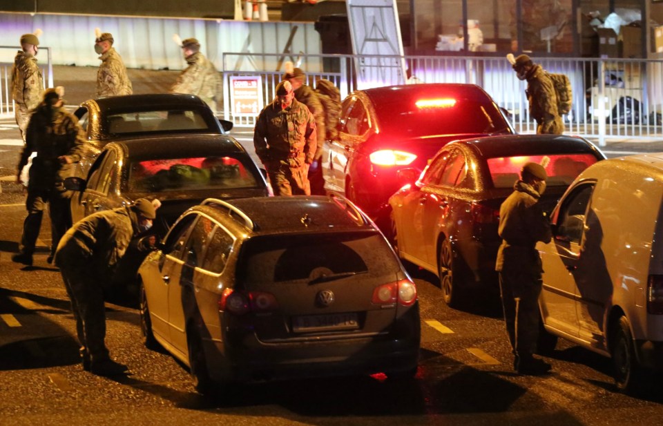 More than 300 soldiers are taking charge of operations at the Port of Dover