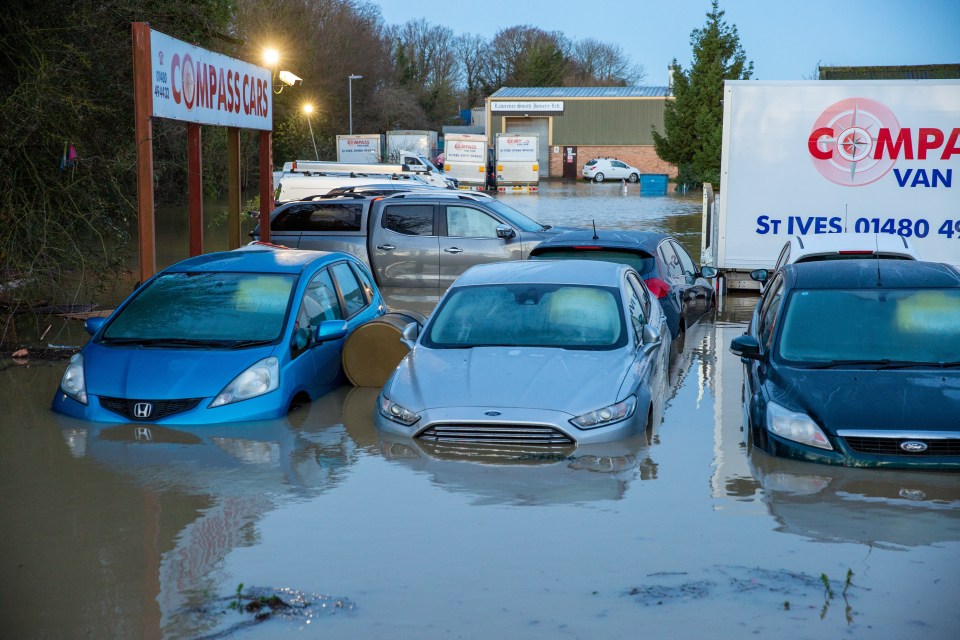 Businesses have also been flooded because of constant rain