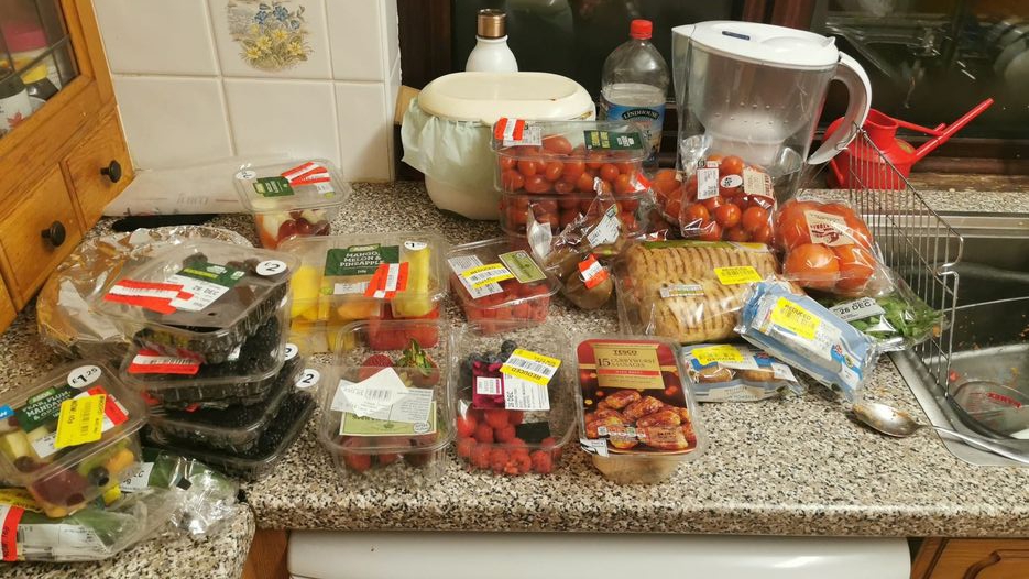 All of this fruit and veg was slashed to just £10 at Asda