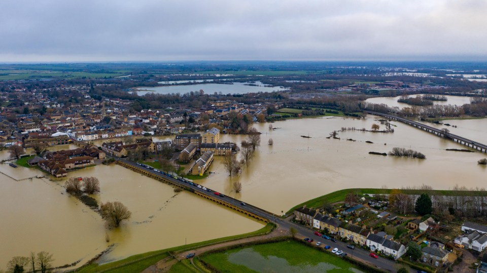 Emergency services have described the flooding as a 'dreadful situation'