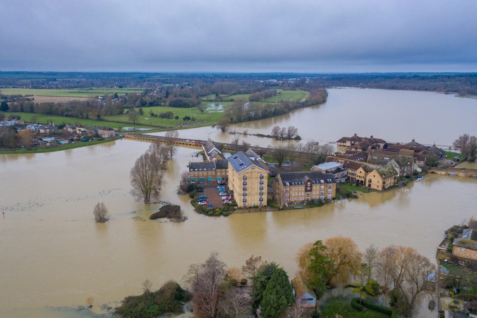 Emergency services evacuated people on Christmas Day