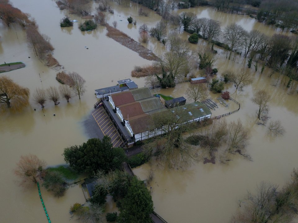 The town of Bedford this morning